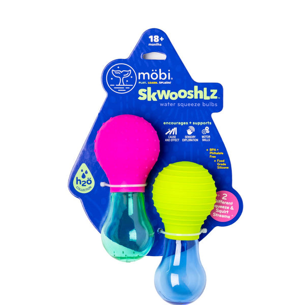 Mobi Skwooshlz Water Squeeze Bulbs, 18m+ - Just $19.95! Shop now at The Pump Station & Nurtury
