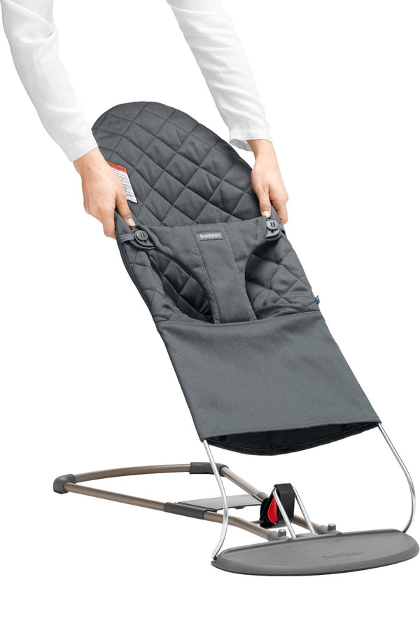 BabyBjörn Fabric Seat for Bouncer Bliss - Quilted Cotton - Just $84.99! Shop now at The Pump Station & Nurtury