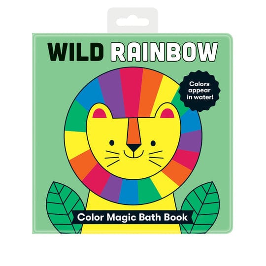 Chronicle Books - Wild Rainbow, Color Magic Bath Book - Just $9.99! Shop now at The Pump Station & Nurtury