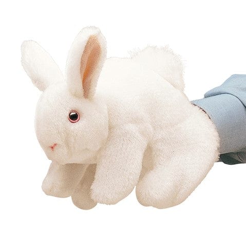 Folkmanis Hand Puppet - White Bunny Rabbit - Just $16.95! Shop now at The Pump Station & Nurtury