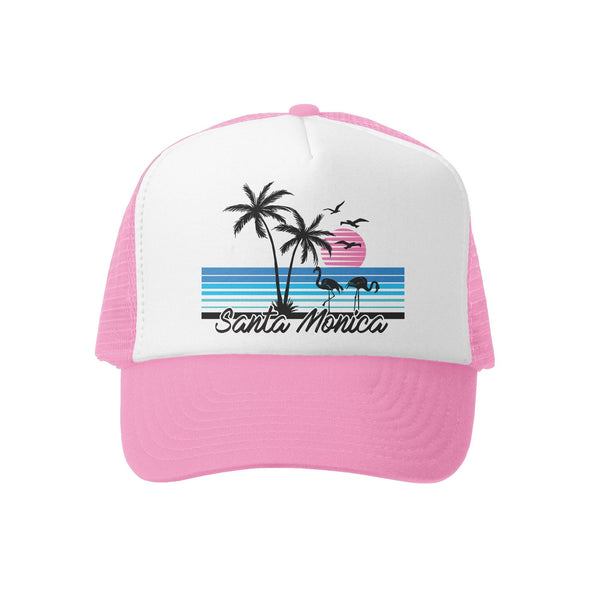 Grom Squad Trucker Hat, Lost in Paradise-Santa Monica - Just $22.95! Shop now at The Pump Station & Nurtury
