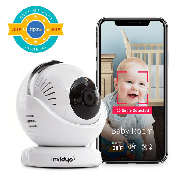Invidyo Baby Monitor with crib mount - Just $129.99! Shop now at The Pump Station & Nurtury