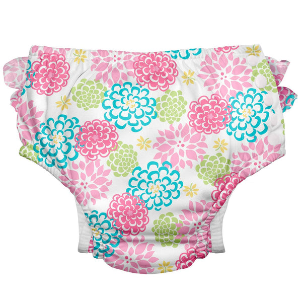 iPlay Eco Snap Ruffled Swim Diaper with Gussets - Just $18.95! Shop now at The Pump Station & Nurtury
