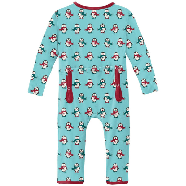 KicKee Pants Print Zipper Coverall F3 - Just $17! Shop now at The Pump Station & Nurtury