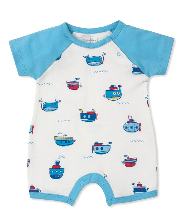 Kissy Kissy Ocean Traffic Playsuit S2 - Just $40.95! Shop now at The Pump Station & Nurtury