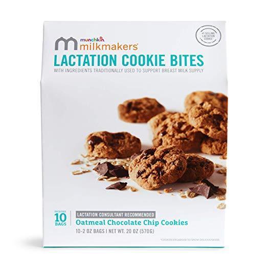 Munchkin Milkmakers Lactation Cookie Bites - 10 pack - Just $24.95! Shop now at The Pump Station & Nurtury