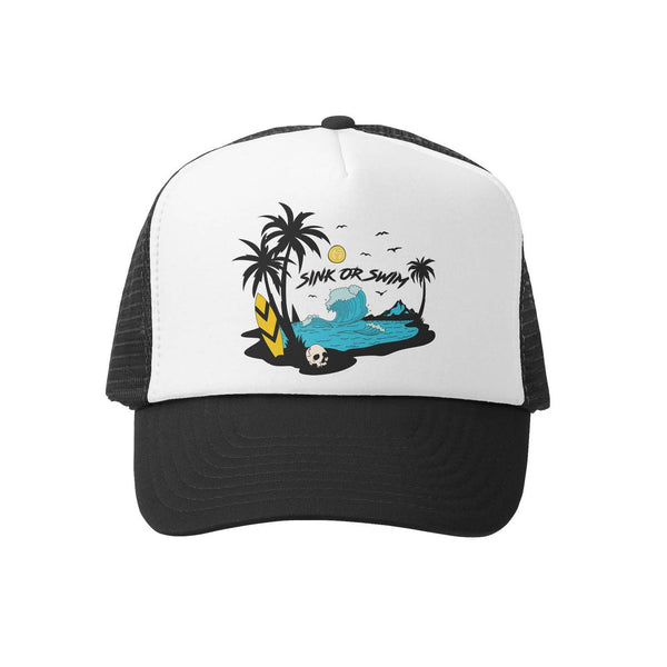 Grom Squad Trucker Hat, Sink or Swim - Just $22.95! Shop now at The Pump Station & Nurtury