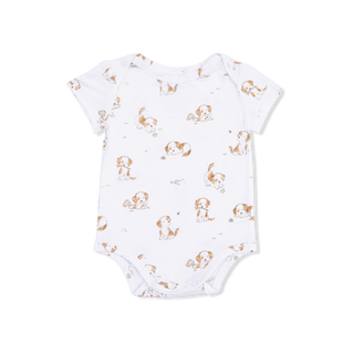 Angel Dear Print Bamboo Bodysuit S3