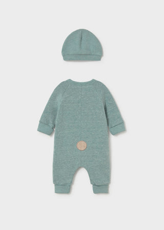 Mayoral Convertible Romper & Hat F3