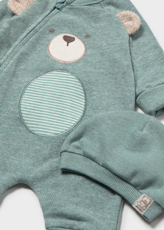 Mayoral Convertible Romper & Hat F3