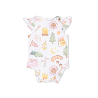 Angel Dear Print Bamboo Bodysuit S3
