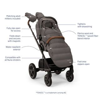 nuna mixx stroller winter cover Nuna