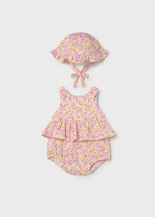 Mayoral Onesie with Hat S1