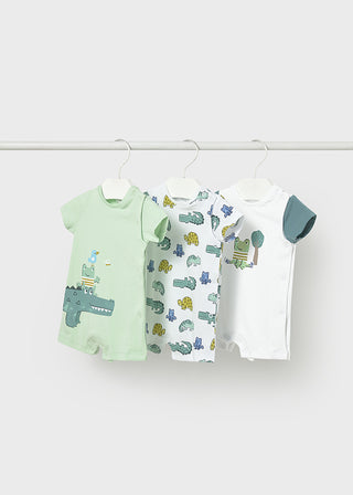 Mayoral Short Onesie Set of 3 S1