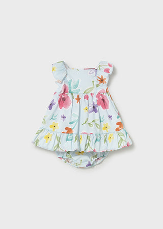 Mayoral Printed Dress S3