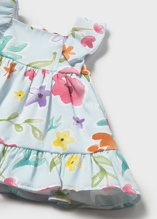 Mayoral Printed Dress S3