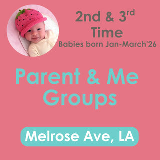 2nd/3rd Time Mommy & Me - 8 Wks - Session #3 - Melrose - Babies born Jan-Mar’26 - Marilee - 1