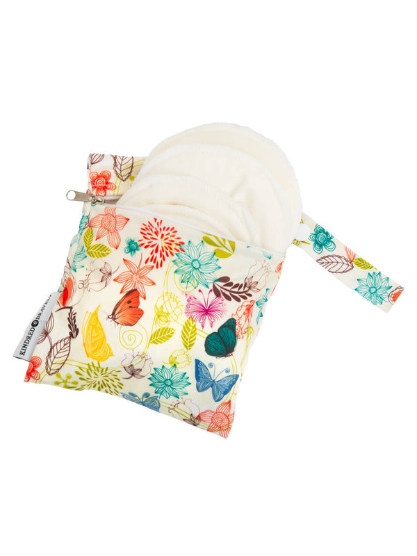 Kindred Bravely Washable Organic Bamboo Nursing Pads (10-Ct) in Bag - Just $16.95! Shop now at The Pump Station & Nurtury