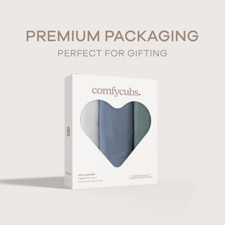 Comfy Cubs Easy Swaddle Blanket, 3 Pack