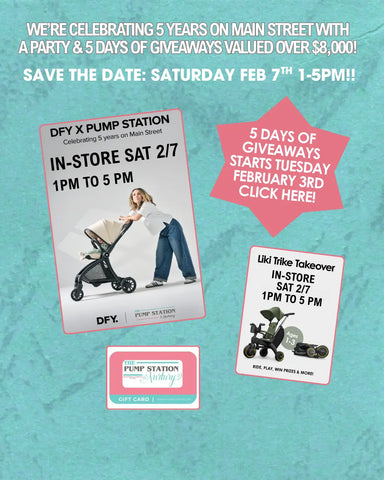 5-Year Anniversary Event Details & Raffle Prizes