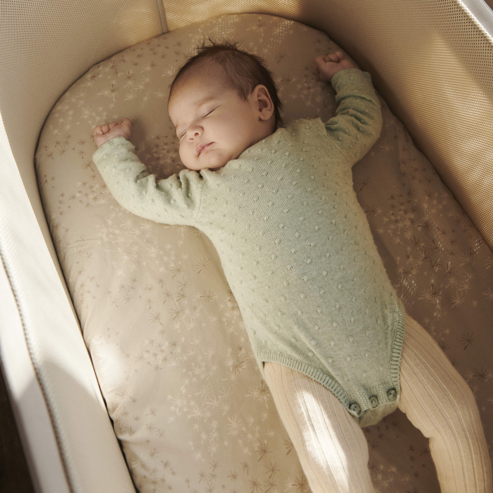 stokke fitted sheet sleepi Stokke Snoozi Fitted Bassinet Sheets