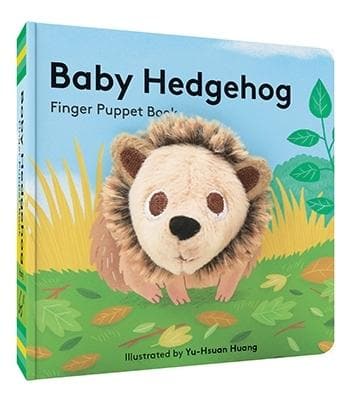 Chronicle Books Baby Hedgehog: Finger Puppet Book - Just $7.99! Shop now at The Pump Station & Nurtury