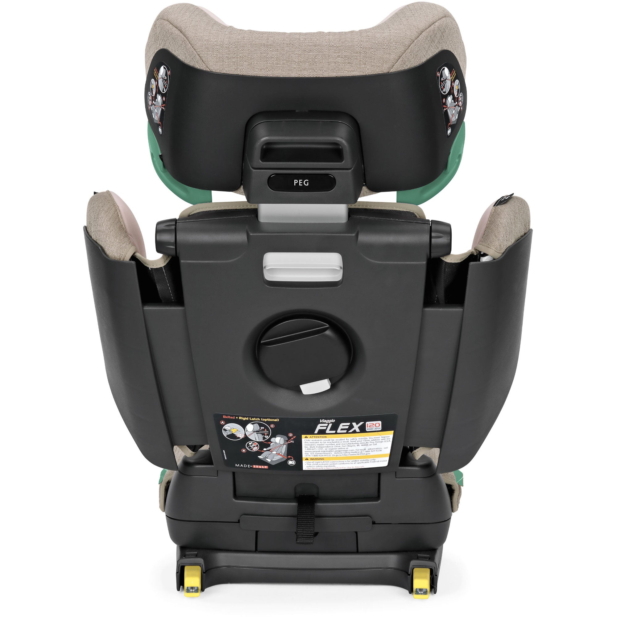 PEG Perego Viaggio Flex 120 Booster Car Seat Mon Amour
