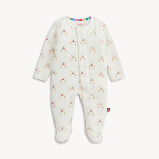 Magnetic Me Velour Footie F3