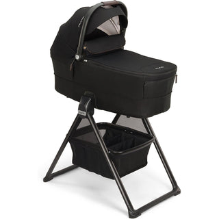 Nuna MIXX Series Bassinet + Stand Caviar/Chocolate - 1