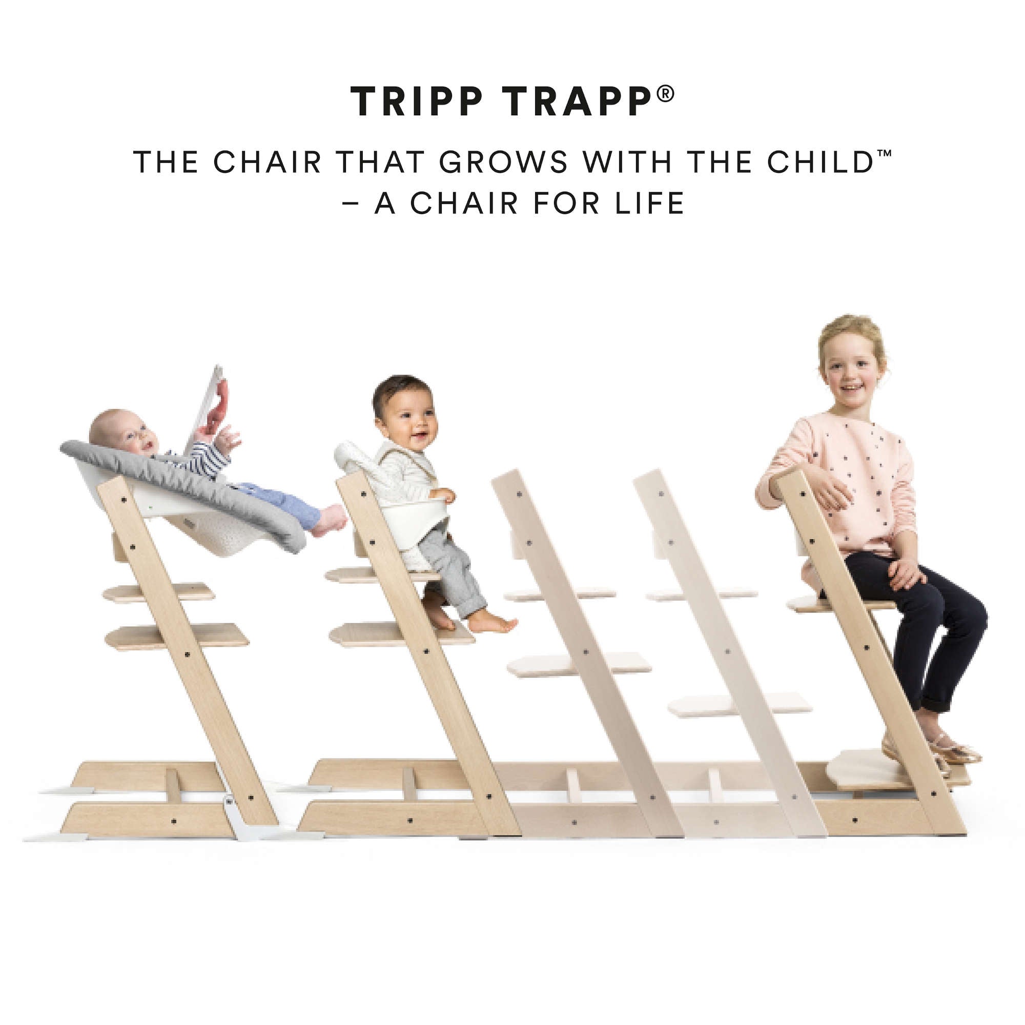 stokke tripp trapp eiche Stokke Tripp Trapp Chair Oak – Pump Station & Nurtury