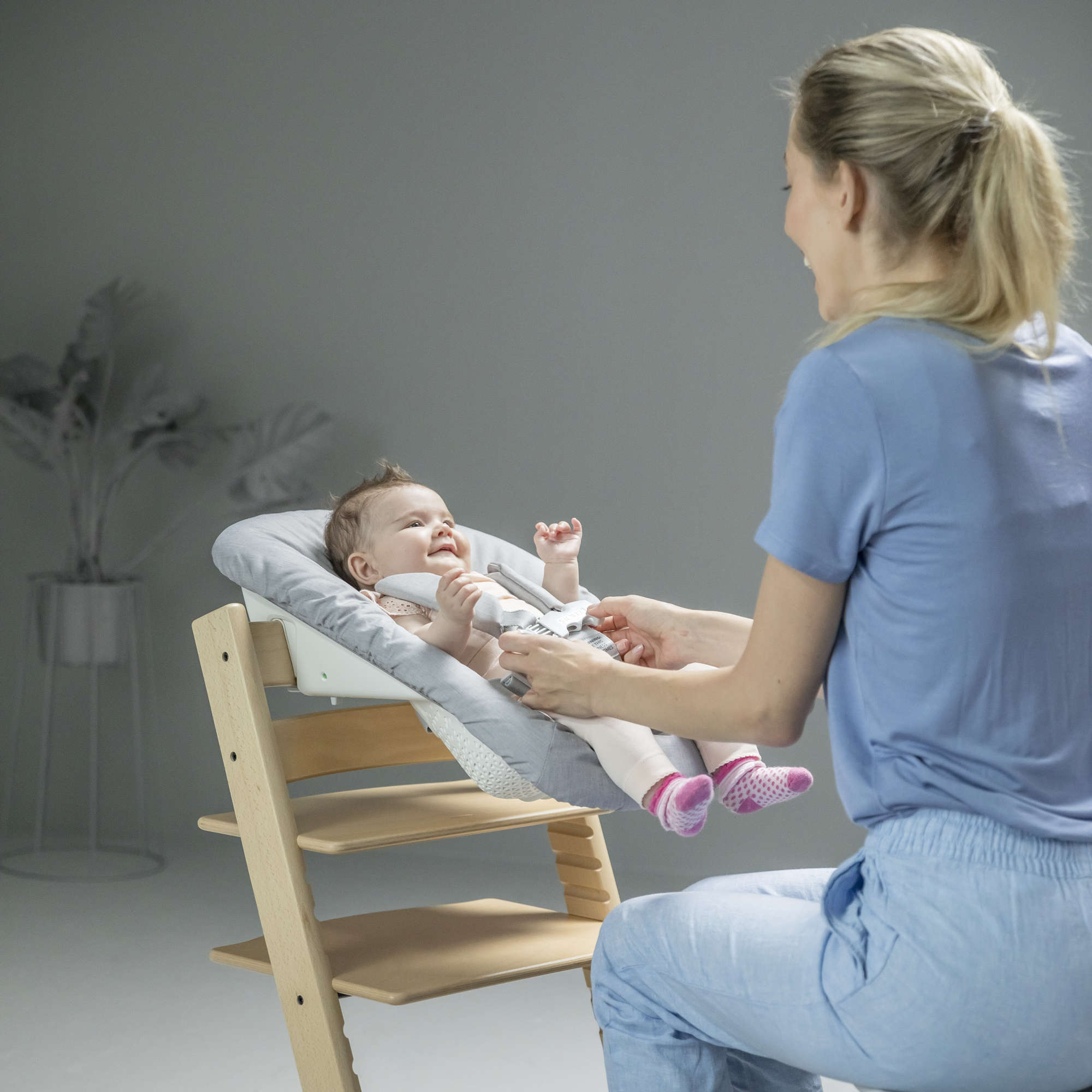 infant stokke Stokke Tripp Trapp with Newborn Set – Pump Station & Nurtury