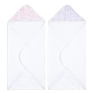aden + anais 2pk hooded towels damsel - 6