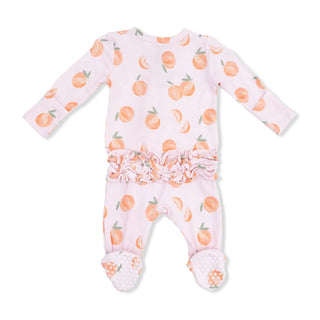 Angel Dear 2-Way Ruffle Back Zipper Footie S3 - 5