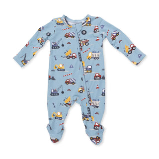 Angel Dear 2 Way Zipper Footie F1 Crayon Construction / NB - 2