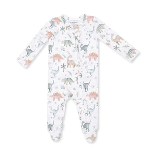 Angel Dear 2 Way Zipper Footie F1 Sweet Baby Dinos / Preemie - 5