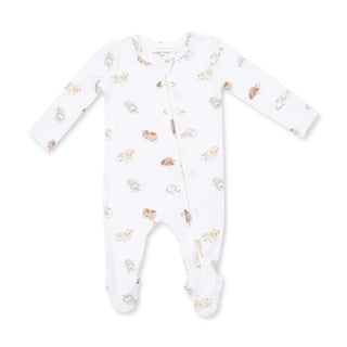 Angel Dear 2 Way Zipper Footie F2 Puppy Snuggle Club / Preemie - 4