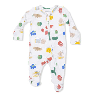 Angel Dear 2-Way Zipper Footie S2 Charcuterie Cuties / NB - 3