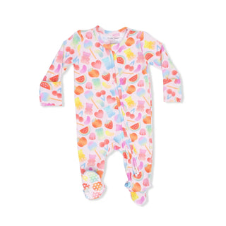 Angel Dear 2-Way Zipper Footie S4 Gummy Bears / NB - 2