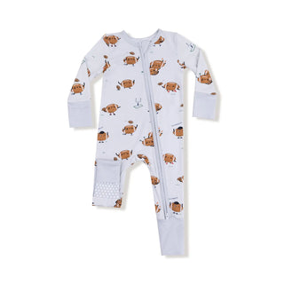 Angel Dear 2-Way Zipper Romper F1 Footballs / 3-6m - 1