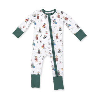 Angel Dear 2-Way Zipper Romper F3 Winter Sports Dogs / 0-3m - 3