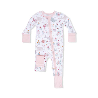 Angel Dear 2-Way Zipper Romper S3 Garden Sea Creatures / 6-12m - 3