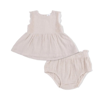 Angel Dear Babydoll Top & Bloomer S2 French Oak / 3-6m - 1