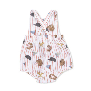 Angel Dear Baseball Stripe Retro Sunsuit S3 - 2