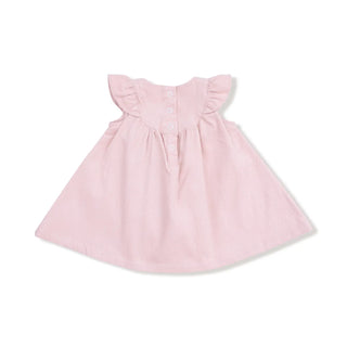 Angel Dear Cord Scoop Yoke Ruffle Dress + Bloomer F4 - 4