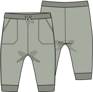 Angel Dear French Terry Jogger Pant F3 Dinos / 6-12m - 1
