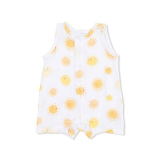 Angel Dear SL Shortie Romper S4 Happy Suns / 3-6m - 1