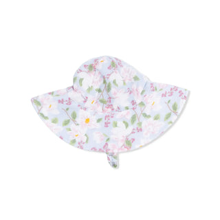 Angel Dear Wide Brim Sunhat S1 Magnolias / 0-06m - 2