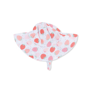 Angel Dear Wide Brim Sunhat S2 Strawberry Bliss / 0-06m - 6