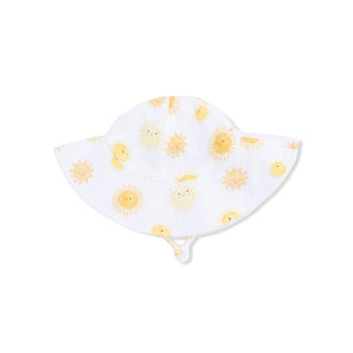 Angel Dear Wide Brim Sunhat S4 Happy Suns / 0-06m - 2