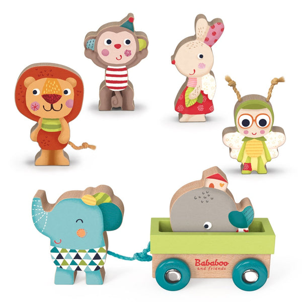 Bababoo and Friends Wooden Play Figures - Just $16.95! Shop now at The Pump Station & Nurtury